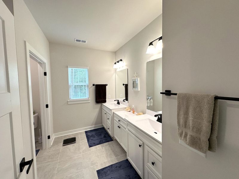 Furnished interior view inside a new home in , Awendaw (Image 47).