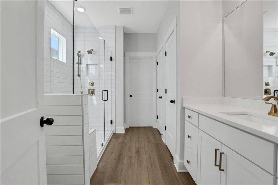 Furnished interior view inside a new home in Cambridge, Flowery Branch (Image 7).