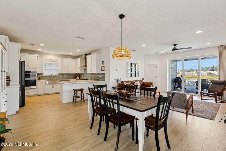 Furnished interior view inside a new home in Beacon Lake, St. Augustine (Image 8).