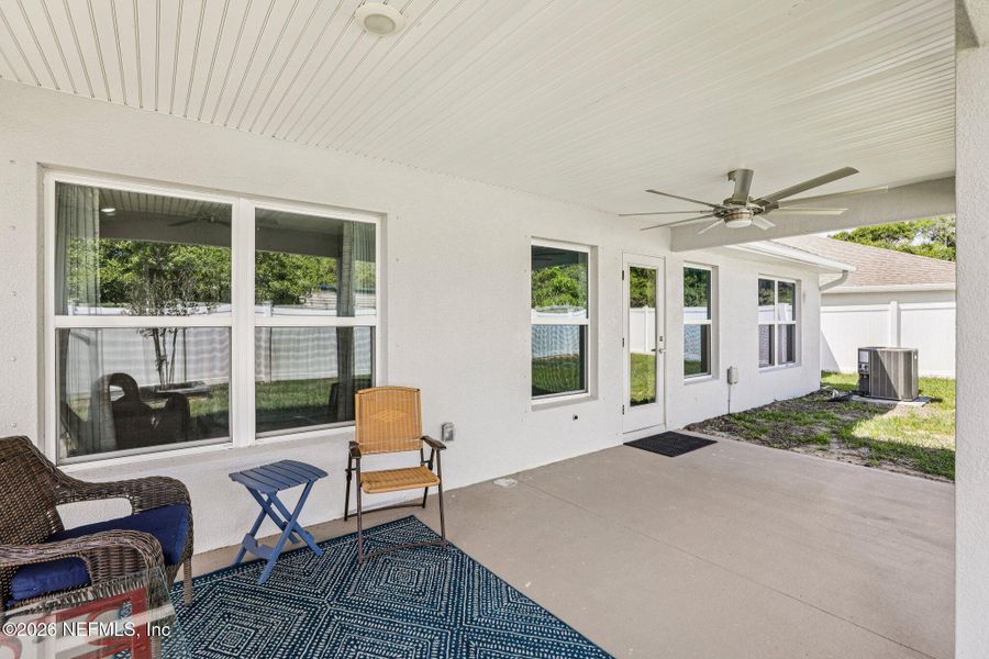 Exterior details and patio area of a home in , Cocoa (Image 23).