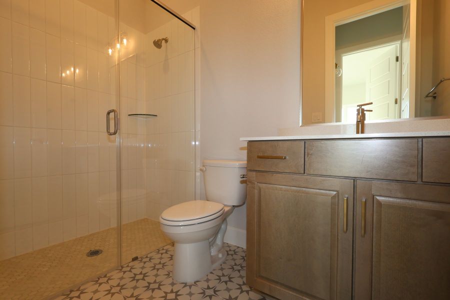 Furnished interior view inside a new home in Wolf Ranch – West Bend, Georgetown (Image 4).