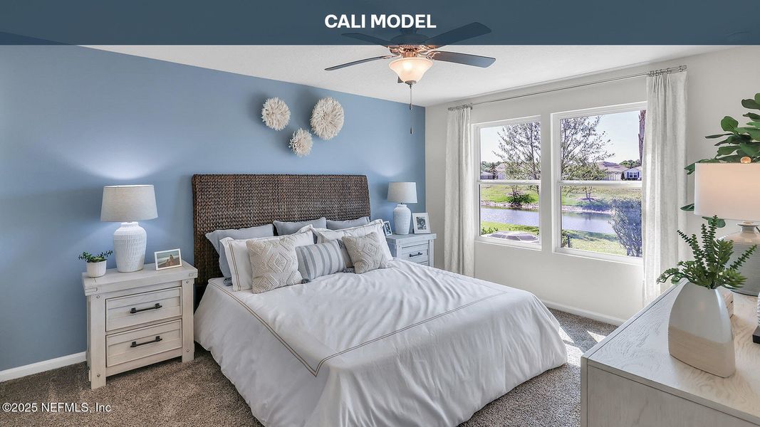 Furnished interior view inside a new home in The Arbors, Jacksonville (Image 40).