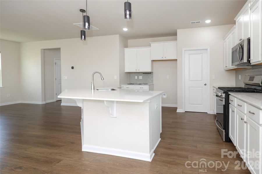 Furnished interior view inside a new home in , Mooresville (Image 12).