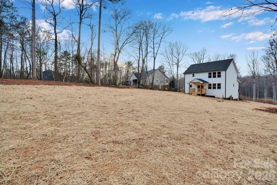 Exterior details and patio area of a home in , Statesville (Image 4).