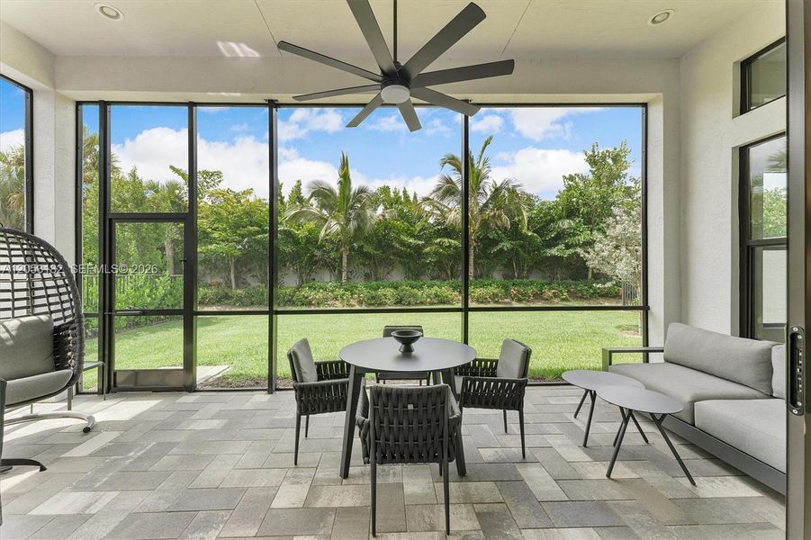 Exterior details and patio area of a home in , Boynton Beach (Image 22). Exterior details and patio area of a home in , Boynton Beach (Image 22).
