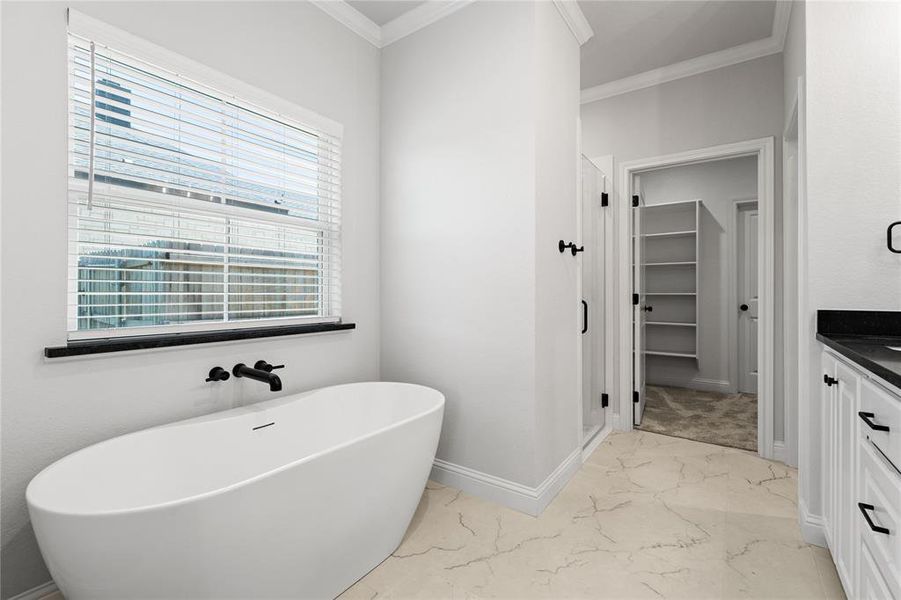 Furnished interior view inside a new home in , Waco (Image 17).