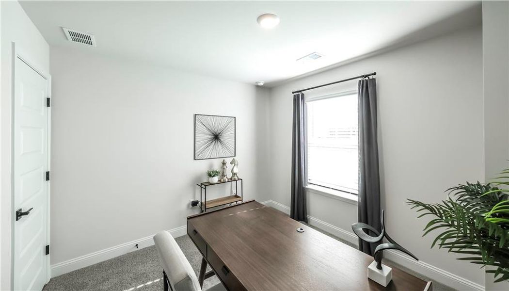 Furnished interior view inside a new home in Canterbury Villas, Carrollton (Image 6).