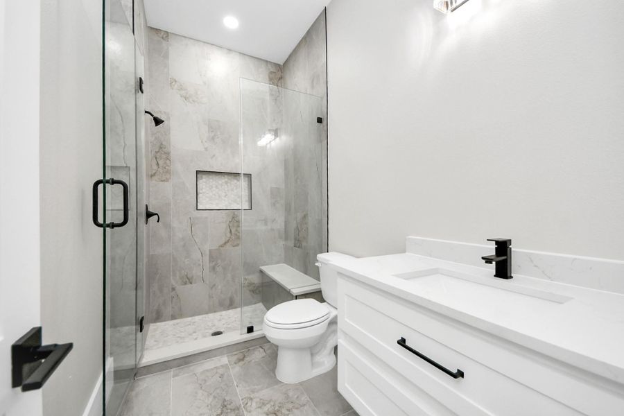 Furnished interior view inside a new home in , Porter (Image 16).
