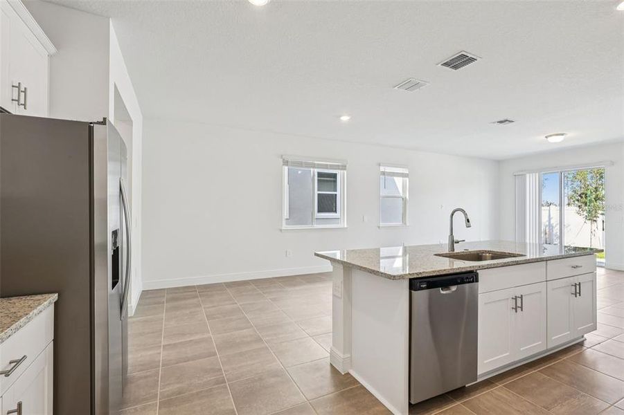 Furnished interior view inside a new home in , Clermont (Image 6). Furnished interior view inside a new home in , Clermont (Image 6).