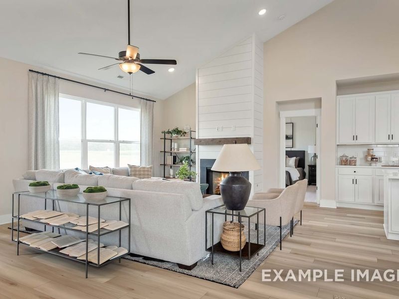 Furnished interior view inside a new home in Woods Crossing, Gallatin (Image 31).