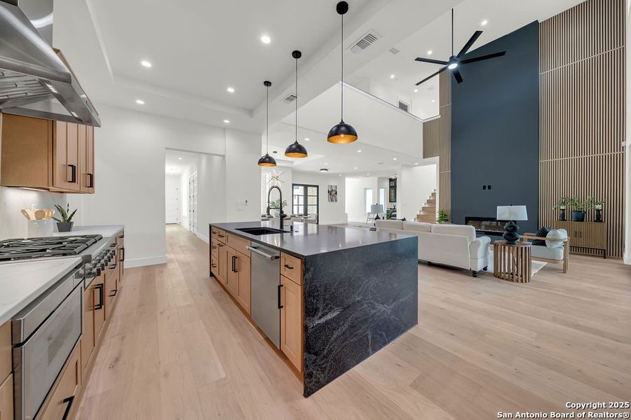 Furnished interior view inside a new home in , San Antonio (Image 36). Furnished interior view inside a new home in , San Antonio (Image 36).