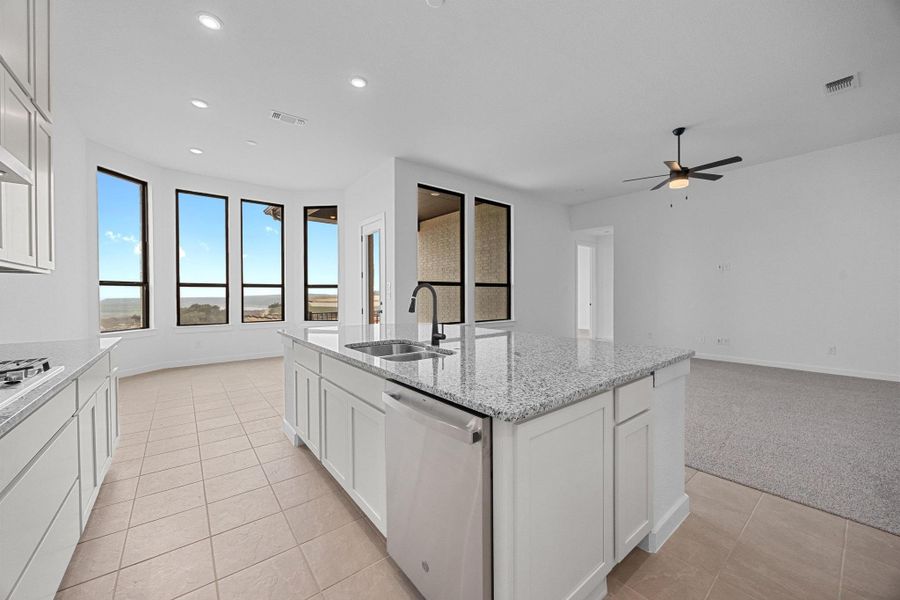 Furnished interior view inside a new home in Lakeside at Tessera on Lake Travis, Lago Vista (Image 7).