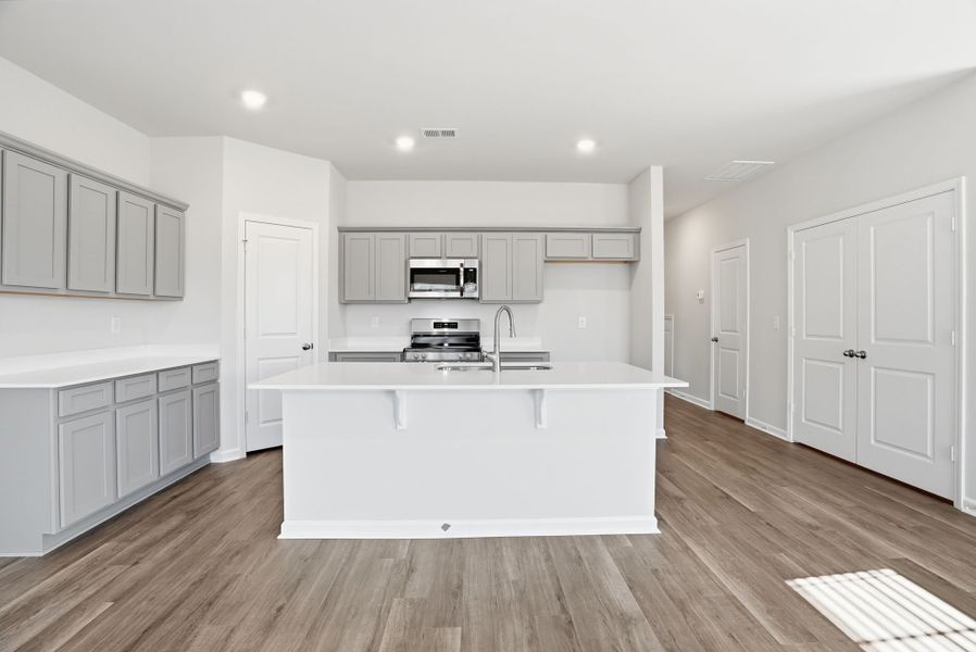 Furnished interior view inside a new home in Towns at Lake Greenwood, Greenwood (Image 6).