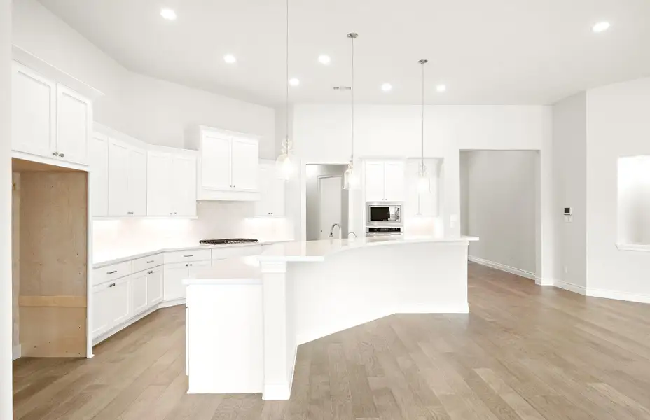 Furnished interior view inside a new home in Audubon 60', Magnolia (Image 5).