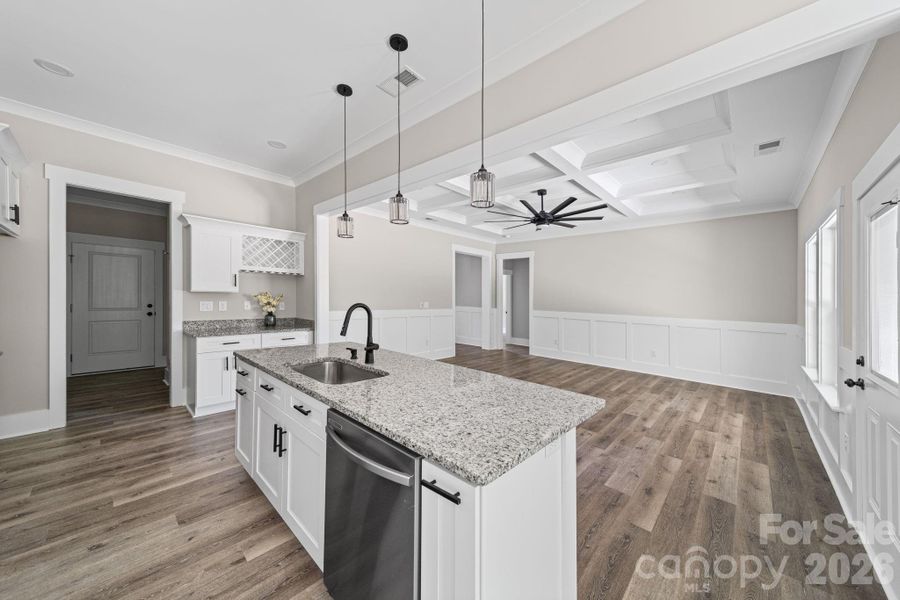 Furnished interior view inside a new home in , Matthews (Image 7).