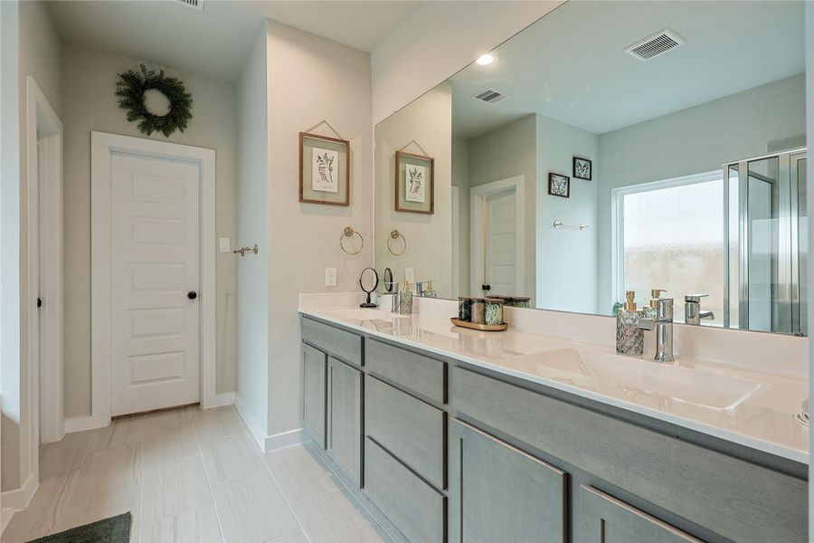 Furnished interior view inside a new home in Telge Ranch, Cypress (Image 15).