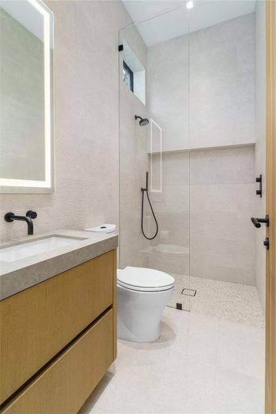 Furnished interior view inside a new home in , Ocean Ridge (Image 17).