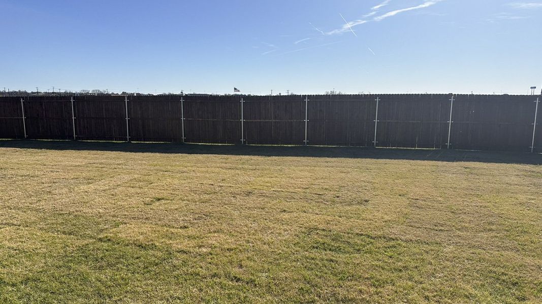 Exterior details and patio area of a home in Corsicana Commons, Corsicana (Image 2). Exterior details and patio area of a home in Corsicana Commons, Corsicana (Image 2).