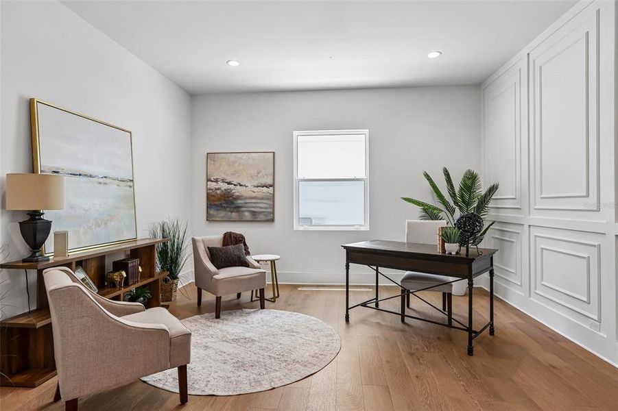 Furnished interior view inside a new home in , Tampa (Image 19).