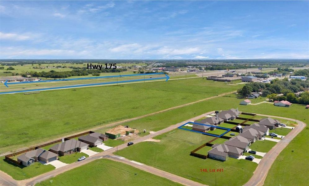 146 Panther Loop, Lot 41 - Spacious Corner Lot - Quick Access to Hwy 175 for easy commute to Dallas, Tyler or Athens