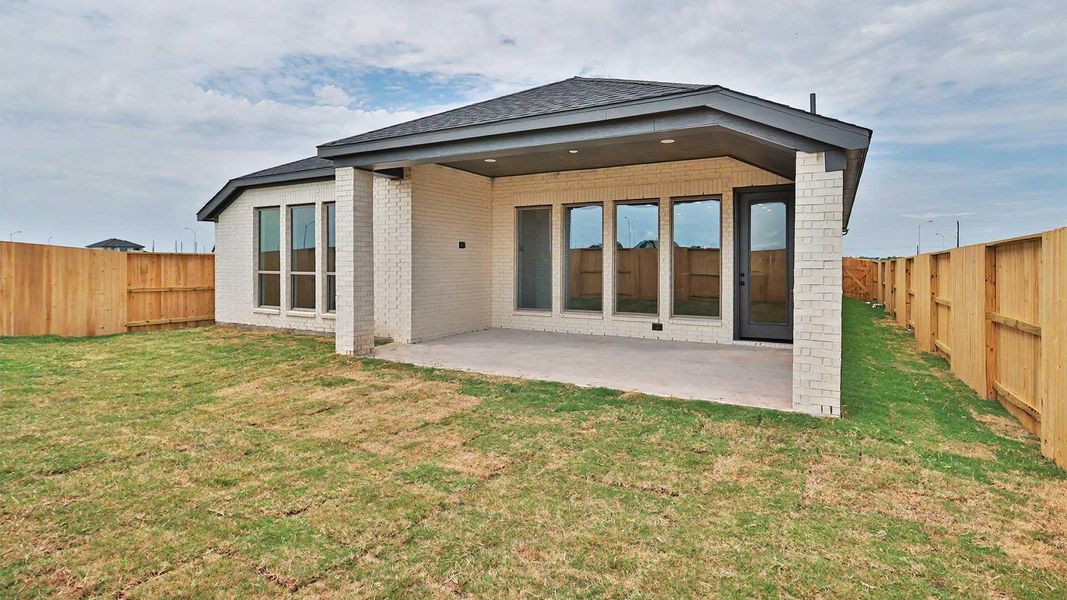 Exterior details and patio area of a home in Revera, Richmond (Image 4).