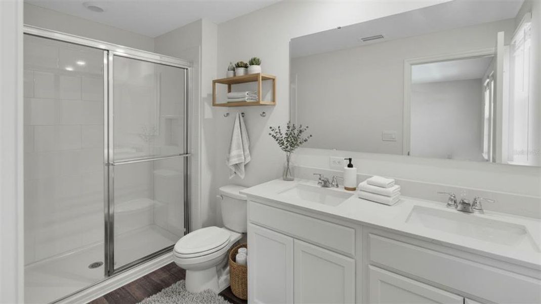 Furnished interior view inside a new home in Waterleigh, Winter Garden (Image 6).