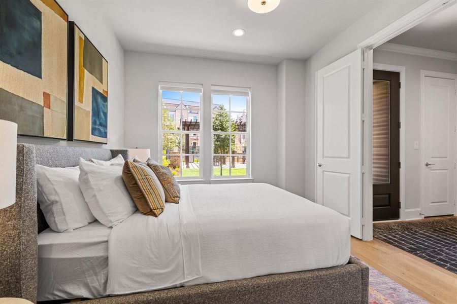 Image of model home with similar floorplan