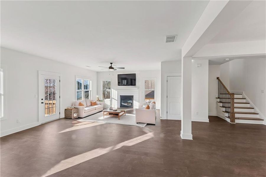 Spacious, unfurnished interior of a new home in , Decatur (Image 8). Spacious, unfurnished interior of a new home in , Decatur (Image 8).