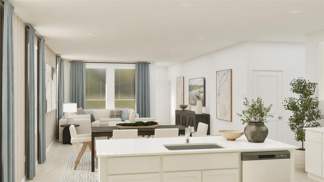 Furnished interior view inside a new home in Esperanza, Richmond (Image 25).
