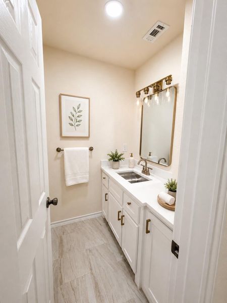 Furnished interior view inside a new home in , Willis (Image 7).