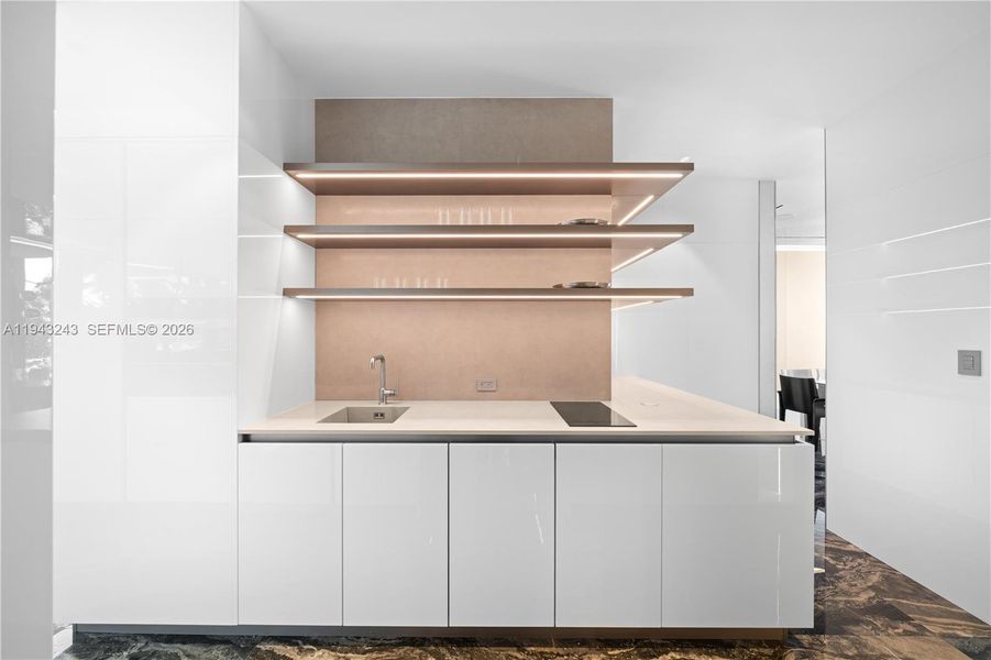 Furnished interior view inside a new home in , Fort Lauderdale (Image 16).