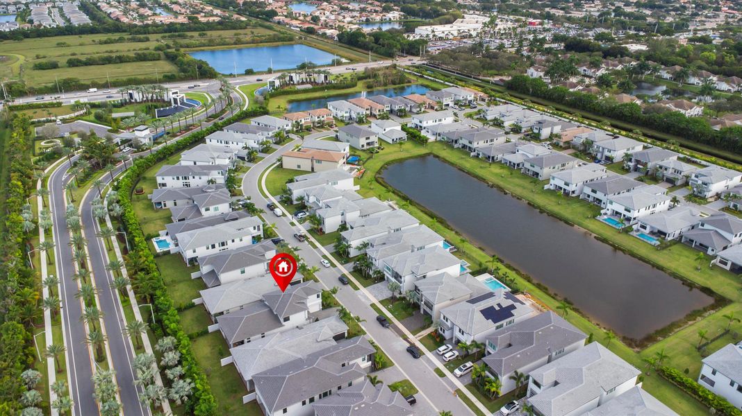 Front exterior of a new home in , Boca Raton, FL, highlighting curb appeal (Image 40). Front exterior of a new home in , Boca Raton, FL, highlighting curb appeal (Image 40).