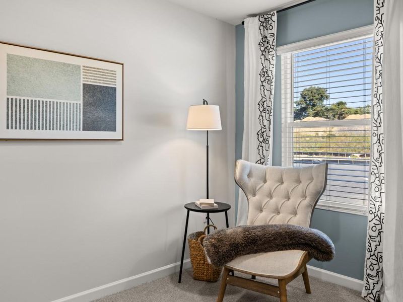 Furnished interior view inside a new home in Woodbury Park, Atlanta (Image 27).