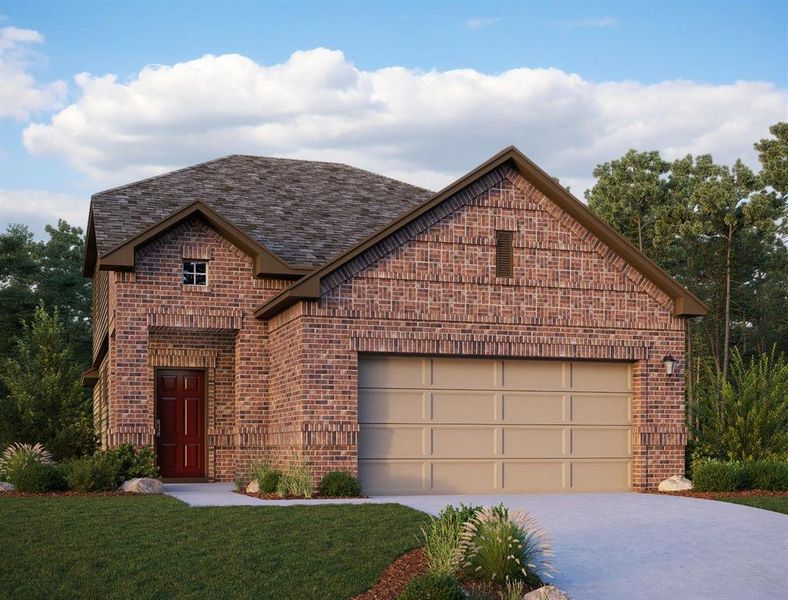 Welcome home to 9427 Hard Rock located in the community of Stonebrooke and zoned to Conroe ISD.