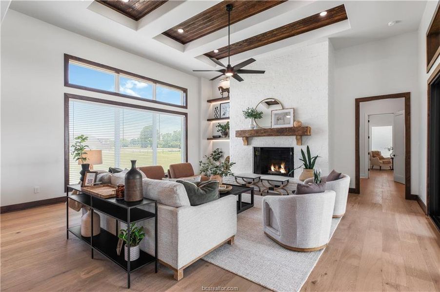 Furnished interior view inside a new home in , Bryan (Image 8).