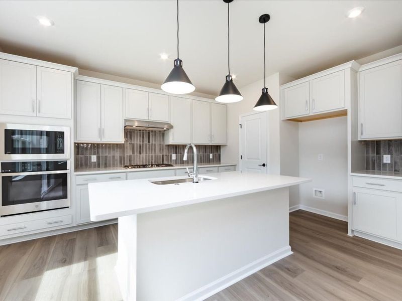 Furnished interior view inside a new home in Alton Creek, Mint Hill (Image 9).