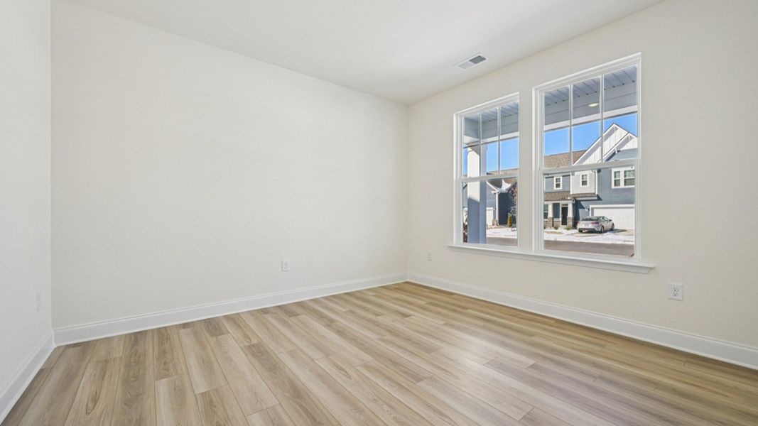 Representative furnished interior of a home built from the Wagener by DRB Homes in Station Pointe, Angier (Image 17).