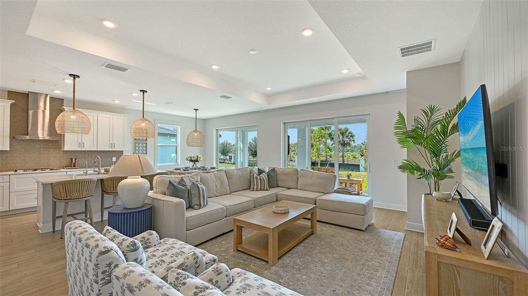Furnished interior view inside a new home in , Bradenton (Image 42).