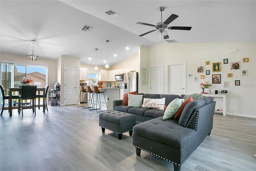 Furnished interior view inside a new home in , Ocala (Image 17).