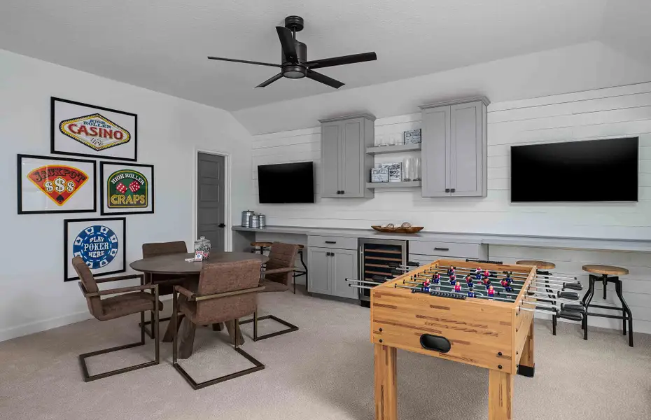 Representative furnished interior of a home built from the Pecos by Ashton Woods in Megan's Landing, Castroville (Image 5).