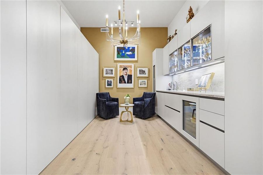 Furnished interior view inside a new home in The Dillon Buckhead, Atlanta (Image 37). Furnished interior view inside a new home in The Dillon Buckhead, Atlanta (Image 37).