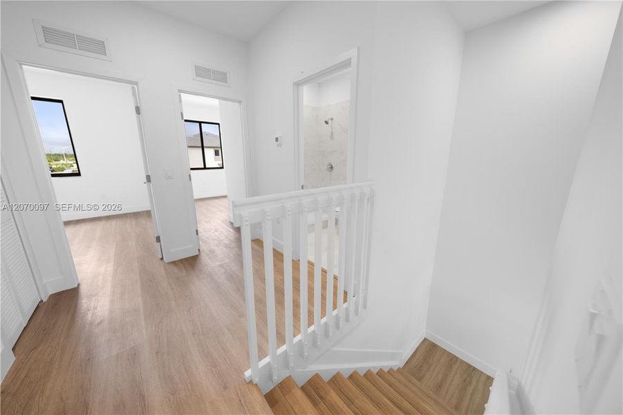 Spacious, unfurnished interior of a new home in Century Park Square, Florida City (Image 26). Spacious, unfurnished interior of a new home in Century Park Square, Florida City (Image 26).