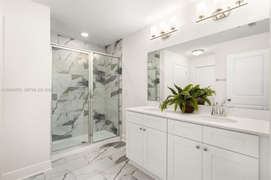 Furnished interior view inside a new home in , Sebring (Image 9).