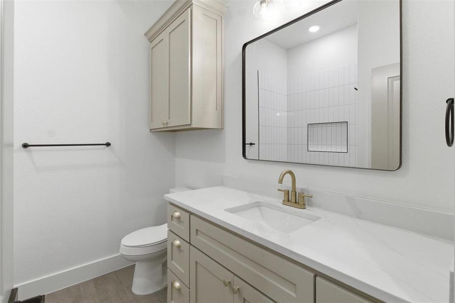 Furnished interior view inside a new home in , River Oaks (Image 11).