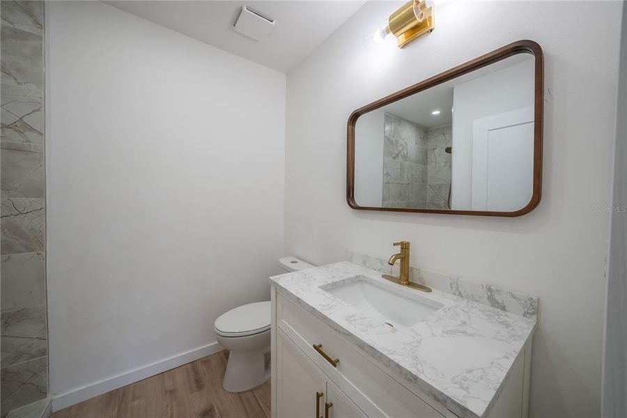 Furnished interior view inside a new home in , Williston (Image 10).