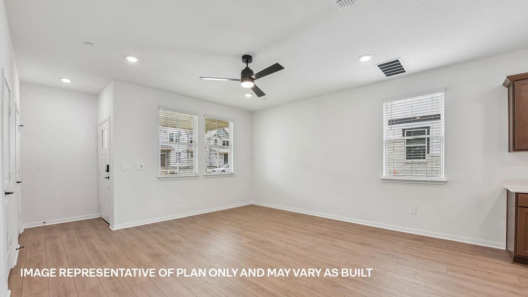 Spacious, unfurnished interior of a new home in Avery Centre, Round Rock (Image 23).