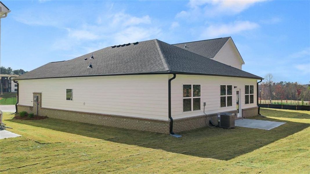 Exterior details and patio area of a home in WillowBrook, Winder (Image 3).