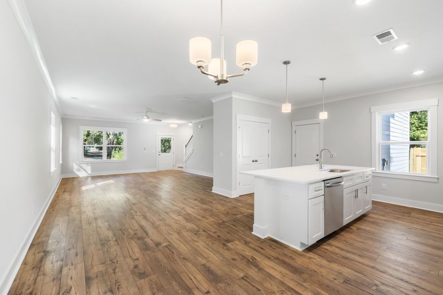 Spacious, unfurnished interior of a new home in , Johns Island (Image 14).