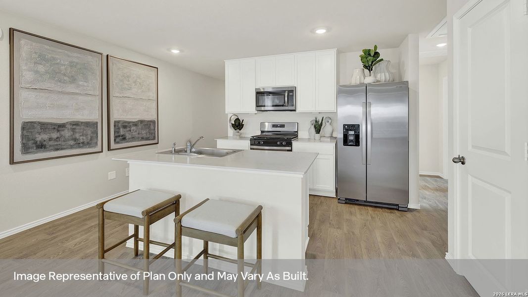 Furnished interior view inside a new home in Lantana, Lockhart (Image 4).