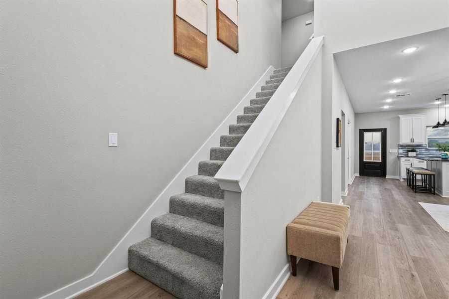 Furnished interior view inside a new home in , Blossom (Image 15).